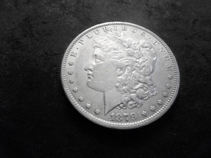 lot 2 image: 1879 O Morgan Silver Dollar