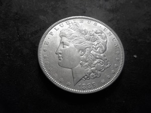 lot 11 image: 1889 Morgan Silver Dollar