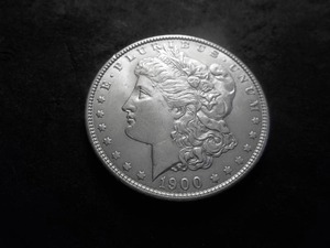 lot 19 image: 1900 Morgan Silver Dollar