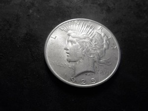 lot 30 image: 1925 Peace Silver Dollar