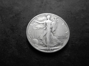 lot 37 image: 1941 Walking LIberty Half Dollar