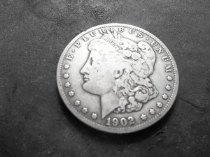 lot 19A image: 1902 S Morgan Silver Dollar