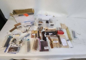 lot 28 image: Collection of Assorted Woodcraft Pen Blanks and Accessories