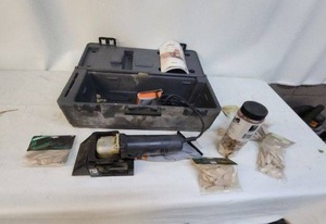 lot 31 image: Skil Plate Joiner with Accessories and Additional Biscuits