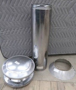 lot 4 image: SECTION OF CLASS A CHIMNEY AND FLASHING