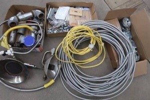 lot 8 image: ELECTRICAL AND NATURAL GAS FITTINGS AND SUPPLIES