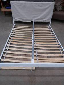 lot 64 image: METAL IKEA BED FRAME