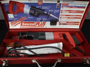 lot 79 image: MILWAUKEE SAWZALL PLUS