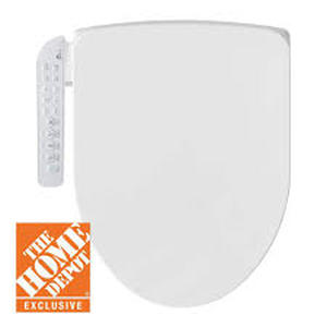 BIO BIDET HD-7000 Electric Bidet Seat for Round Toilets in White with Fusion Heating Technology  Customer Returns See Pictures
