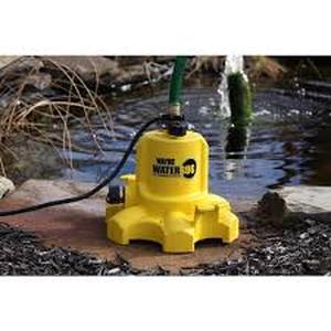 lot 38 image: Wayne 16 HP WaterBUG Submersible Utility Pump with Multi-Flo Technology  Customer Returns See Pictures
