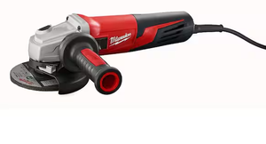 lot 70 image: Milwaukee 13 Amp 5 Inch Small Angle Grinder with Dial Speed