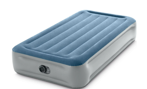 lot 119 image: Intex 18 Twin Essential Rest Dura-Beam Airbed Mattress with Built-in Pump