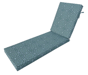 lot 220 image: Better Homes & Gardens 72 x 21 Premium Medallion Outdoor Chaise Lounge Cushion