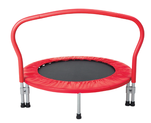 lot 230 image: 3-Foot Folding Trampoline, 36 Diameter, for Ages 3 and up, by MinnARK