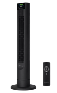lot 411 image: Holmes 40 Breeze Max Tower Oscillating Fan with Clean Breeze
