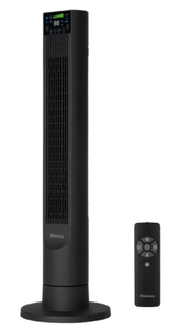 lot 412 image: Holmes 40 Breeze Max Tower Oscillating Fan with Clean Breeze