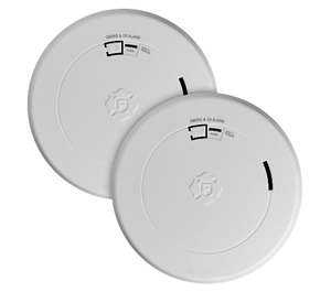 lot 423 image: 2PCS First Alert Battery-Powered ElectrochemicalPhotoelectric Smoke and Carbon Monoxide Detector