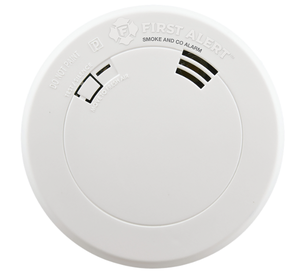lot 424 image: 2PCS Smoke and CO Alarm with Voice and Location