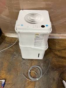 lot 214 image: Midea 50 pt. Smart CUBE Dehumidifier up to 4,500 sq. ft