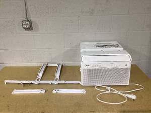 lot 419 image: Midea U-Shaped Medium Room Window Air Conditioner , ( 115-Volt , 8000-BTU