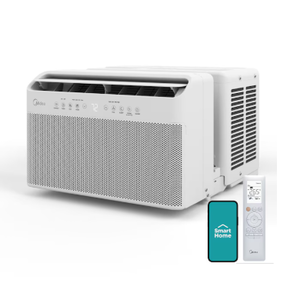 lot 56 image: Midea U-Shaped Large Room Window Air Conditioner , Remote Included ( 115-Volt , 12000-BTU ) ENERGY STAR Certified