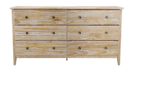 lot 63 image: Grain Wood Furniture Greenport 6-Drawer Dresser