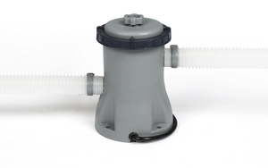 lot 316 image: Bestway Flowclear 330 Gallon Above Ground Pool Pump with Gfci Plug