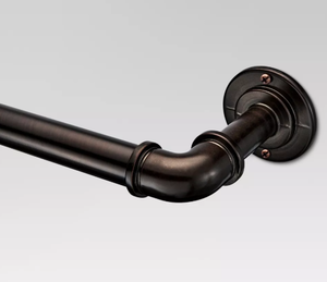lot 338 image: French Pipe Curtain Rod 36-66 - Threshold