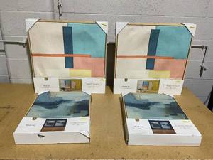 lot 147 image: LOT OF 4 Threshold Wall Art