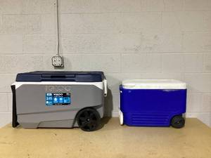 lot 456 image: LOT OF 2 Igloo Coolers