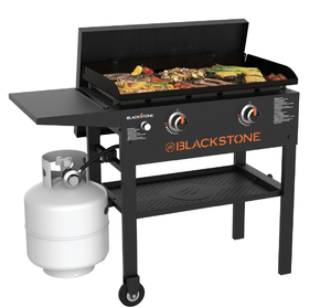 Blackstone Original 2-Burner 28" Propane Omnivore Griddle with Hard Cover