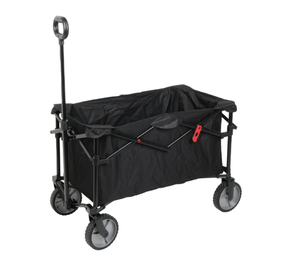 lot 183 image: Ozark Trail Multi-Purpose Big Bucket Cart, Black Wagon, 24 inches in Height