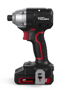 lot 187 image: Hyper Tough 20V Brushless Impact Driver with 2.0Ah Lithium-Ion Battery Pack and Charger