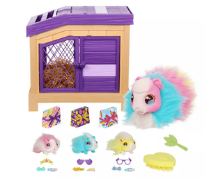 lot 285 image: Little Live Pets Mama Surprise Guinea Pigs Rainbow Limited Edition
