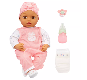 lot 287 image: BABY Born My Real Baby Doll Ava - Light Brown Eyes