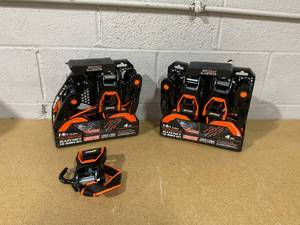lot 297 image: Miscellaneous LOT of Aluminum Ratchet Tie Down Set