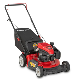 lot 9 image: Troy-Bilt 21 163cc Gas Powered Walk-Behind Push Mower, TB120C