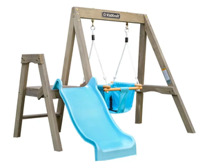 lot 23 image: KidKraft My First Wooden Swing Set