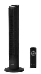 lot 153 image: Holmes 37 Whisper Force Tower Oscillating Fan with Clean Breeze
