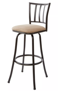 lot 154 image: Robinson Adjustable Counter Height Barstool - Holli Furniture