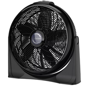 lot 157 image: Lasko Floor Cyclone Fan without Remote 20 Adjustable Tilt, Wall Mountable, 3-Speed, Indoor Use, 2000 CFM