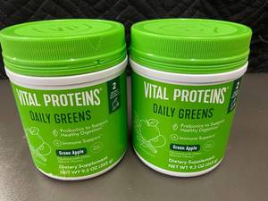 Vital Proteins Daily Greens Dietary Supplement - Green Apple, 9.3 oz