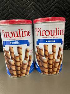 Set of 2 Pirouline Vanilla CrÃ¨me Filled Wafers (14.1 oz)