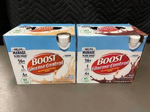 lot 17 image: Boost Glucose Control Balanced Nutritional Drink Variety Pack