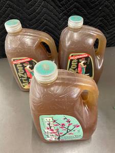lot 18 image: Three 1-Gallon Bottles of Arizona Green Tea and Decaf-Diet Green Tea