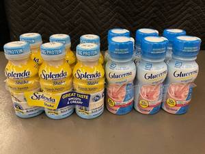 lot 58 image: Pack of Glucerna and Splenda Diabetes Care Shakes