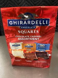lot 97 image: Ghirardelli Chocolate Caramel Squares Assortment 16.1oz