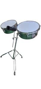 Lots of a set of Parade Drums on a stand (Used and in excellent condition)