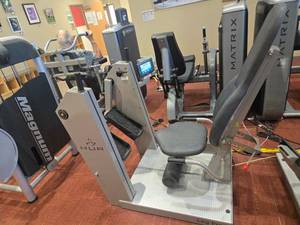 lot 102 image: HUR Leg Press MachinePneumatic Resistance Training (Used, Excellent Condition). Sold online from $5000 to $8000