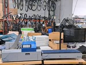 lot 3 image: Printware Ijetcolor NXT Envelope Printer with Memjet, Dell OptiPlex 3080 CPU, Acer Monitor, Mount, Cables and Accessories